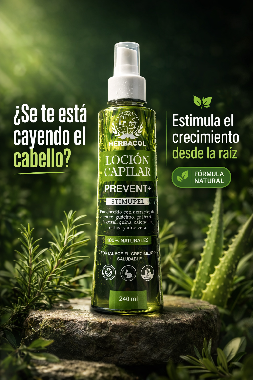 Tratamiento Anticaída Capilar 2x1 – Stimupel (Crecimiento Rápido desde la Raíz